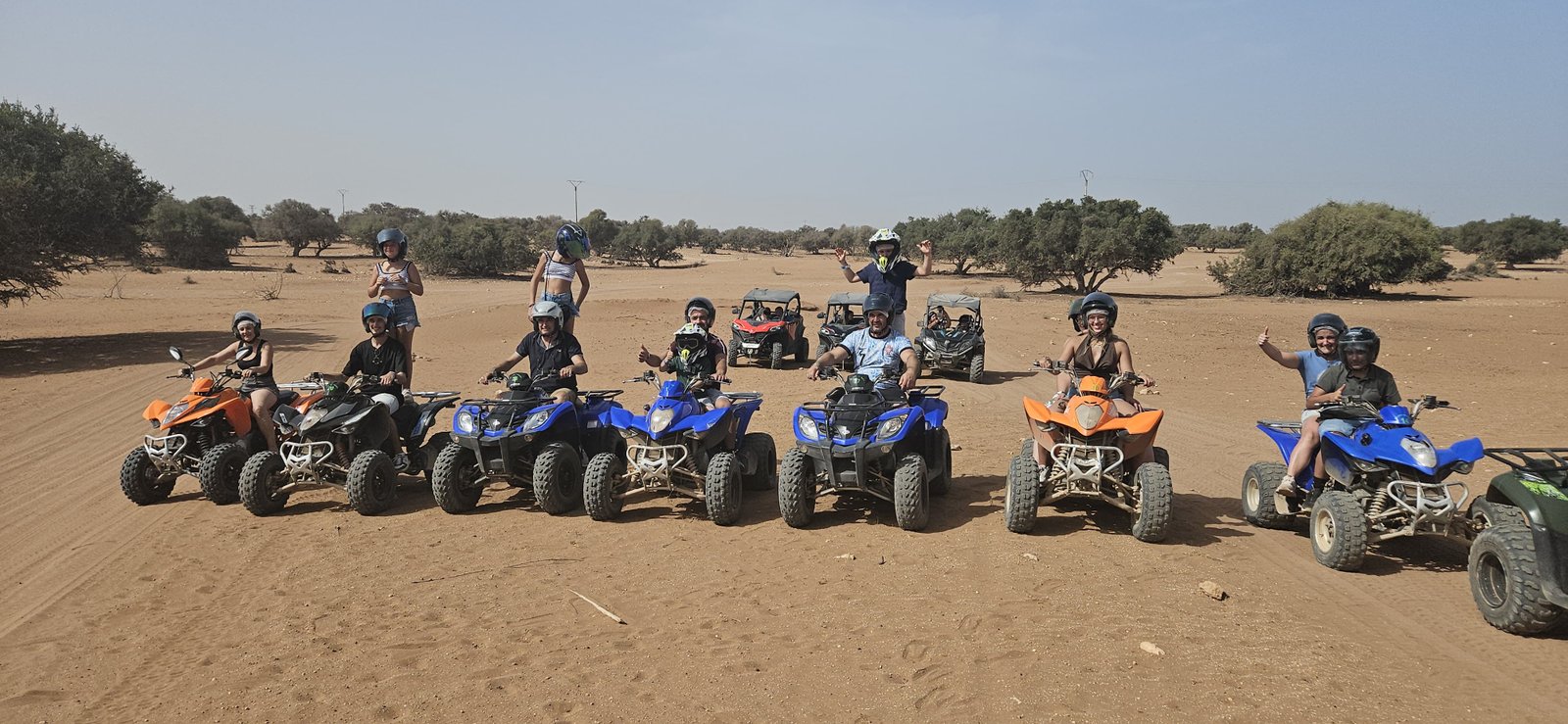 Agadir Quad Ride in Desert Landscape