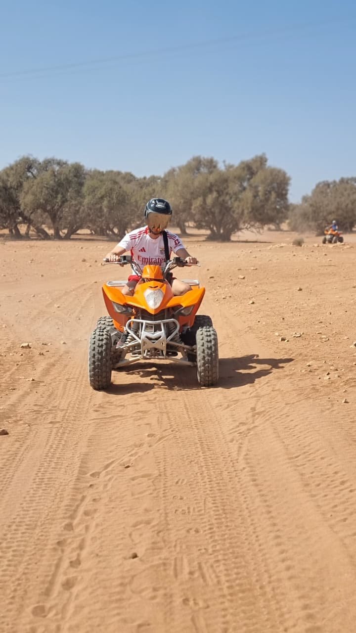 Quad Biking au Coucher du Soleil dans le Désert d'Agadir - Paysages du désert