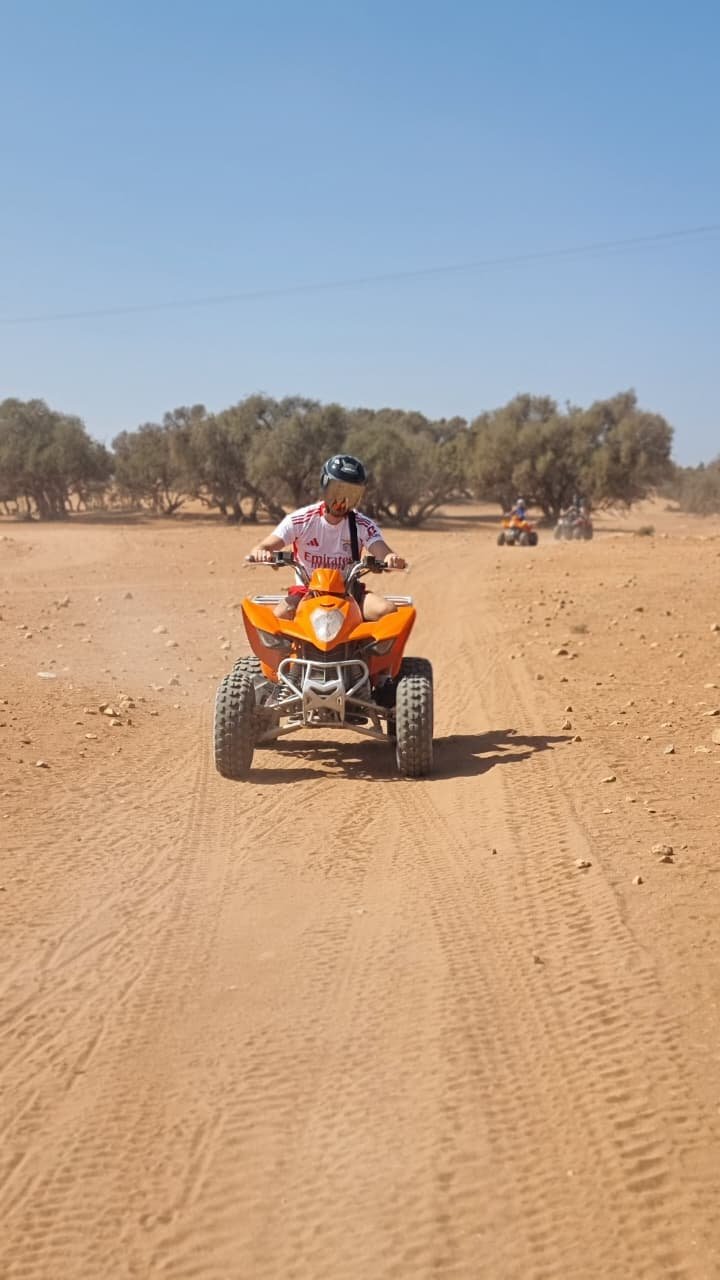 Quad Biking au Coucher du Soleil dans le Désert d'Agadir - Coucher de soleil dans le désert