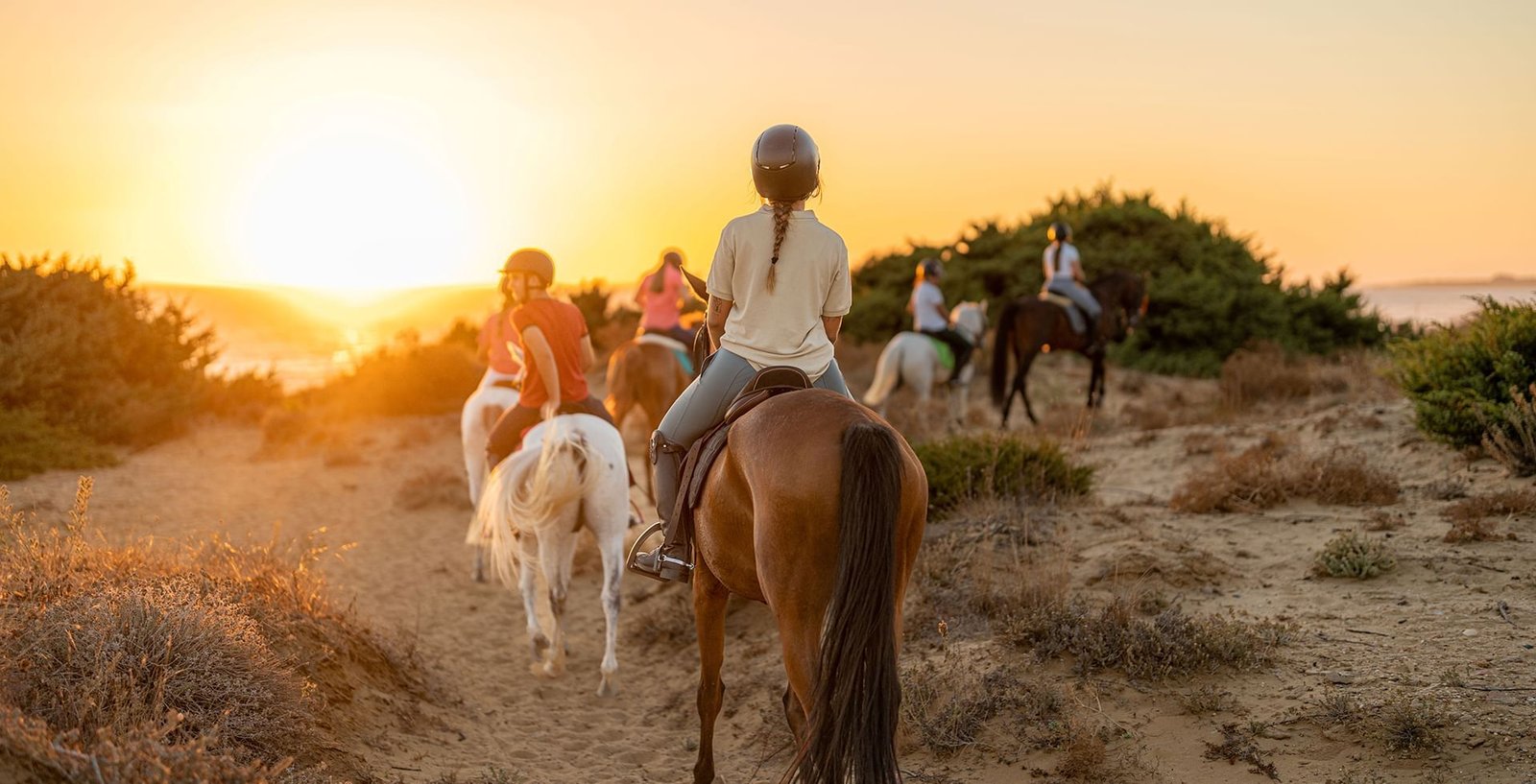 Balade à dos de cheval à Agadir - Vue panoramique